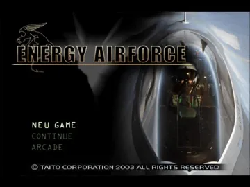 Energy Airforce (Japan) screen shot title